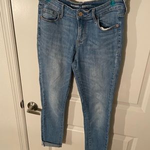 Light denim jeans